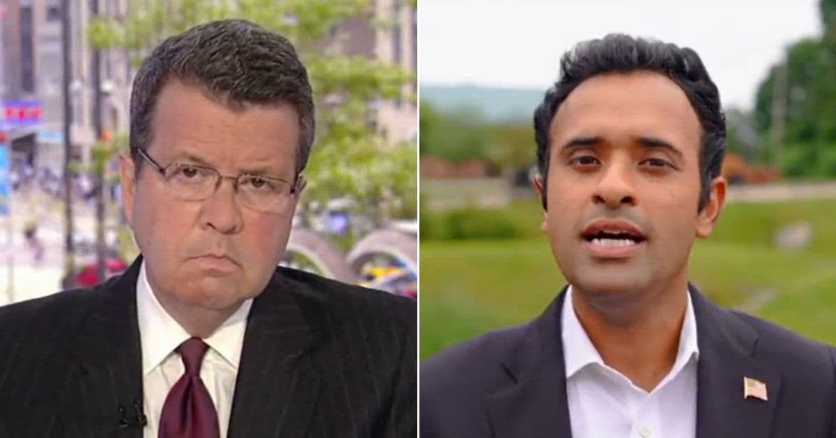Vivek Ramaswamy Infuriates Fox News Host When He Won’t Take His Bait to Attack Donald Trump