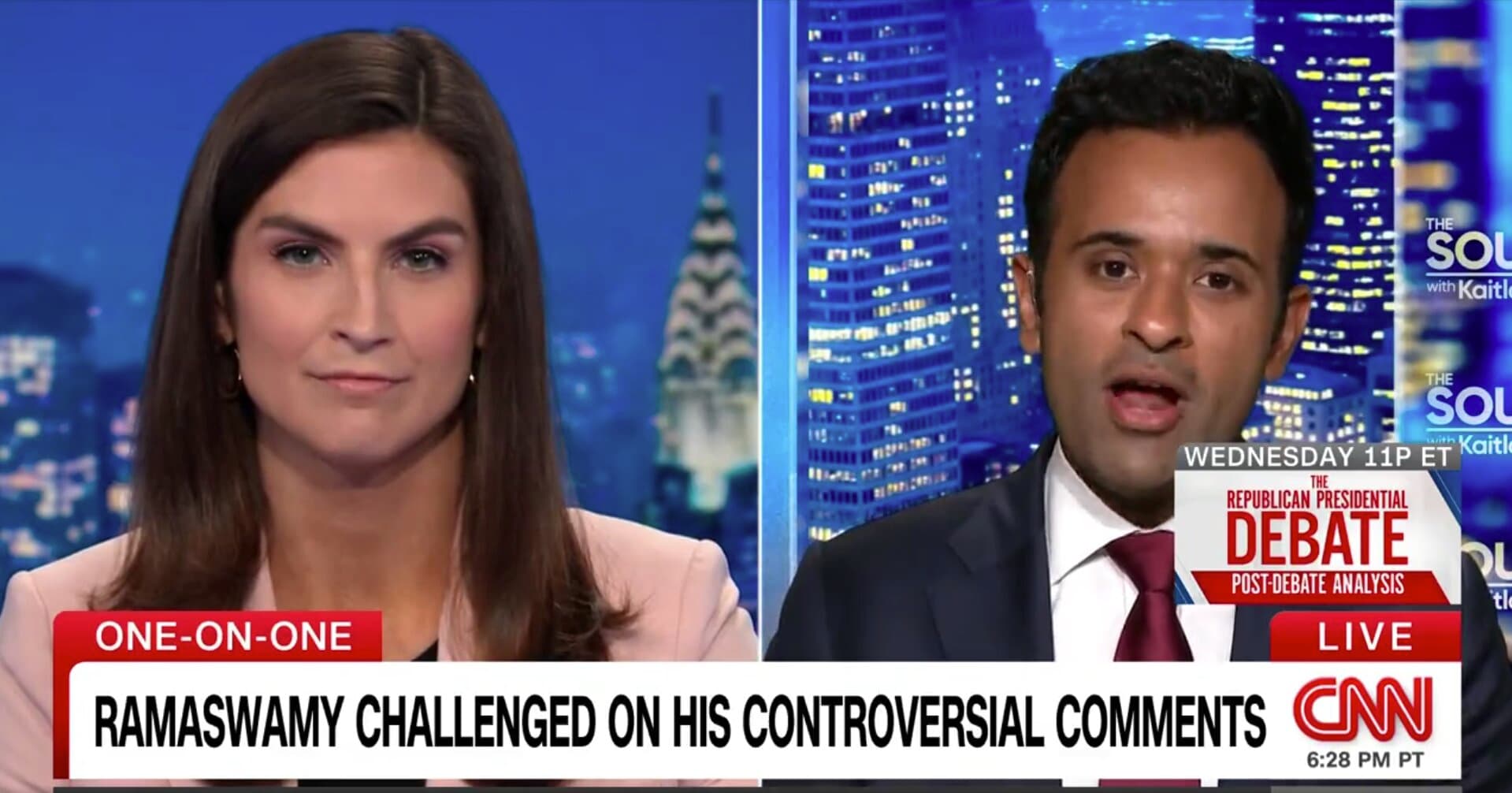 Ramaswamy Insists He Is Speaking ‘Truth’ When Grilled on His 9/11 Comments