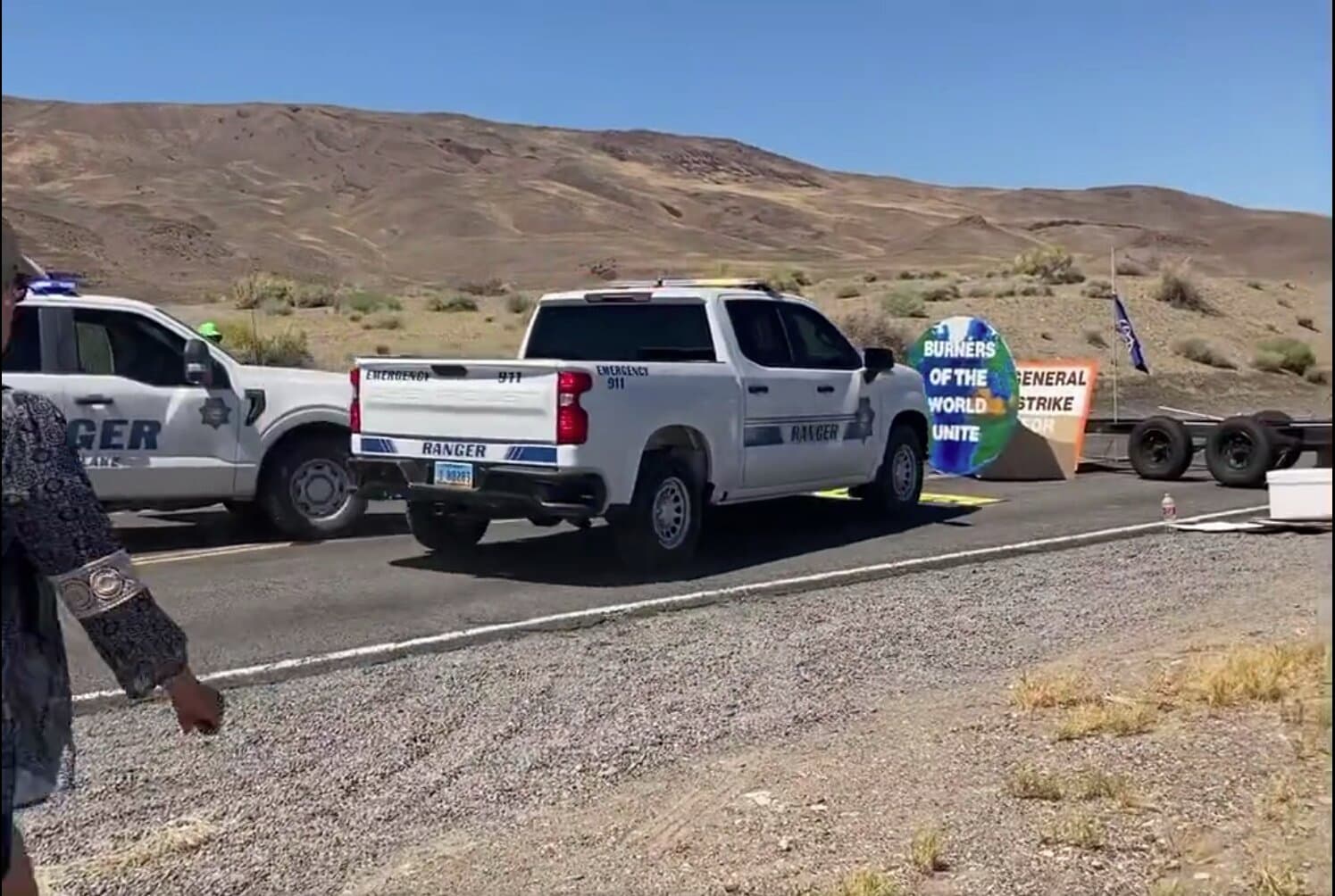 Climate Protesters Block Traffic in Nevada ā Until the Tribal Police Get Involved