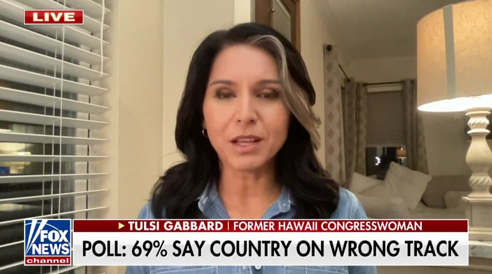 ‘Sick And Tired’: Tulsi Gabbard Says Americans Are Fed Up With the Democrat Elites