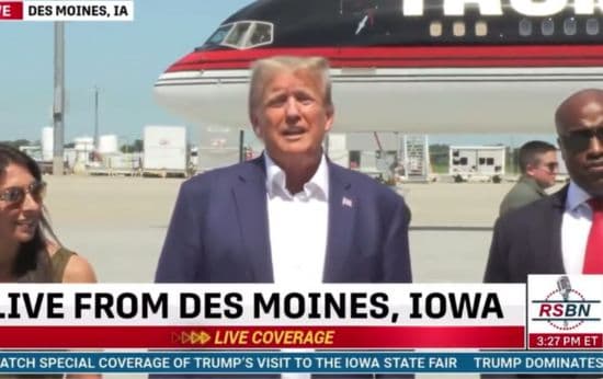 Watch: Trump Asked Point-Blank If He Would Take a Plea Deal â âThatâs a Wise Guy Questionâ