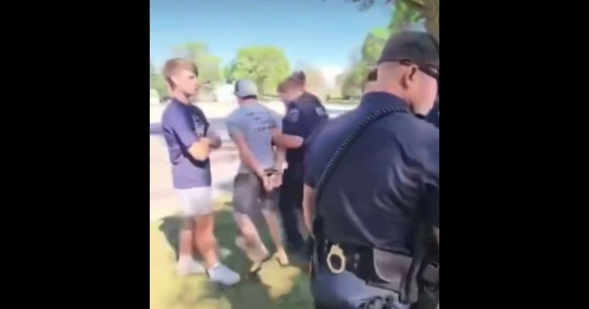 ‘Pray for This Young Man’: Student Abruptly Arrested While Reading from Bible on Sidewalk
