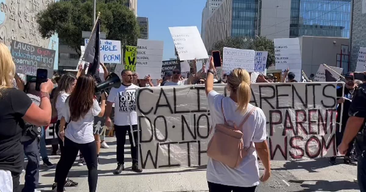 Schoolsâ Sick Transgender Push Results in Violent Clash at District Headquarters