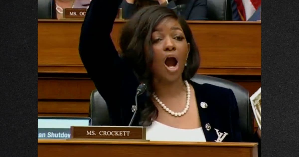 Dem Rep Jasmine Crockett Starts Screaming During Biden Impeachment Hearing