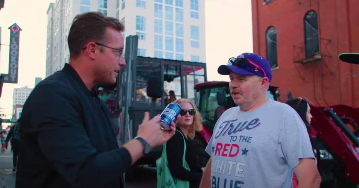 Watch Americansâ Reactions as They Are Offered Free Bud Light: âNo F***ing Wayâ