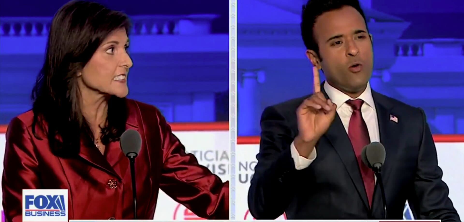 Haley Torches Ramaswamy on Debate Stage: âEvery Time I Hear You, I Feel a Little Bit Dumberâ
