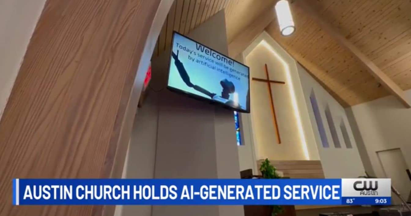 ‘Shotgun Sermon’: Texas Pastor Uses AI Chatbot to Help With Sermon
