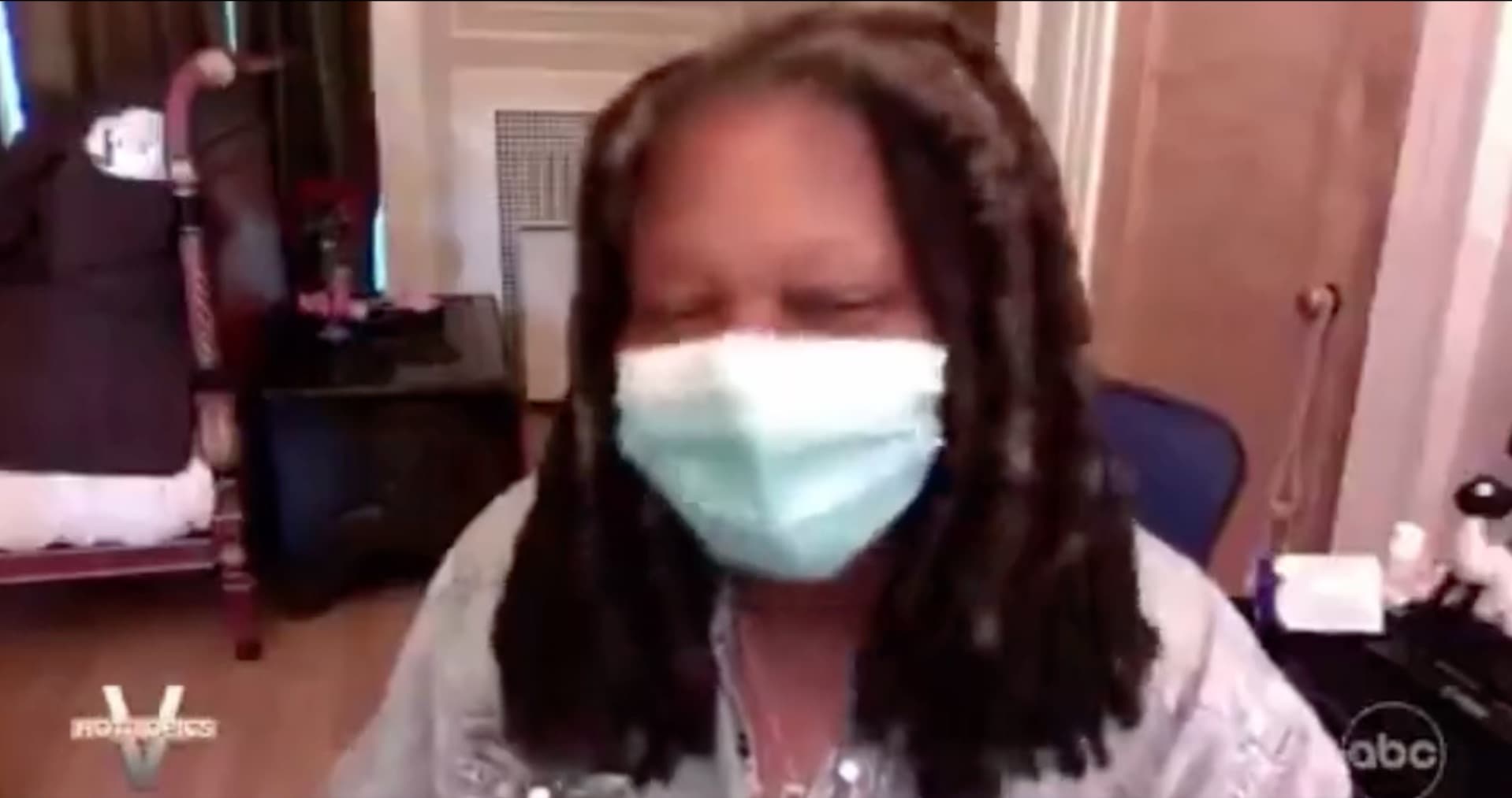 Whoopi Goldberg Roasted for âTheatricsâ While Skyping Into âThe Viewâ With COVID
