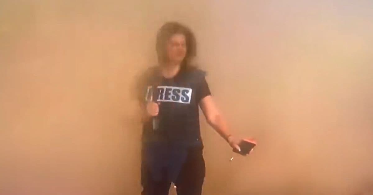CNN Reporter Learns Firsthand Why You Don’t Stand Too Close to an Israeli Tank Rolling to the Fight