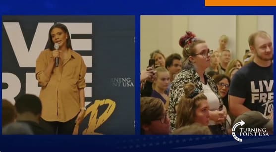 âGet a Helmet, Manâ: Candace Owens Hits Back at Studentâs Question