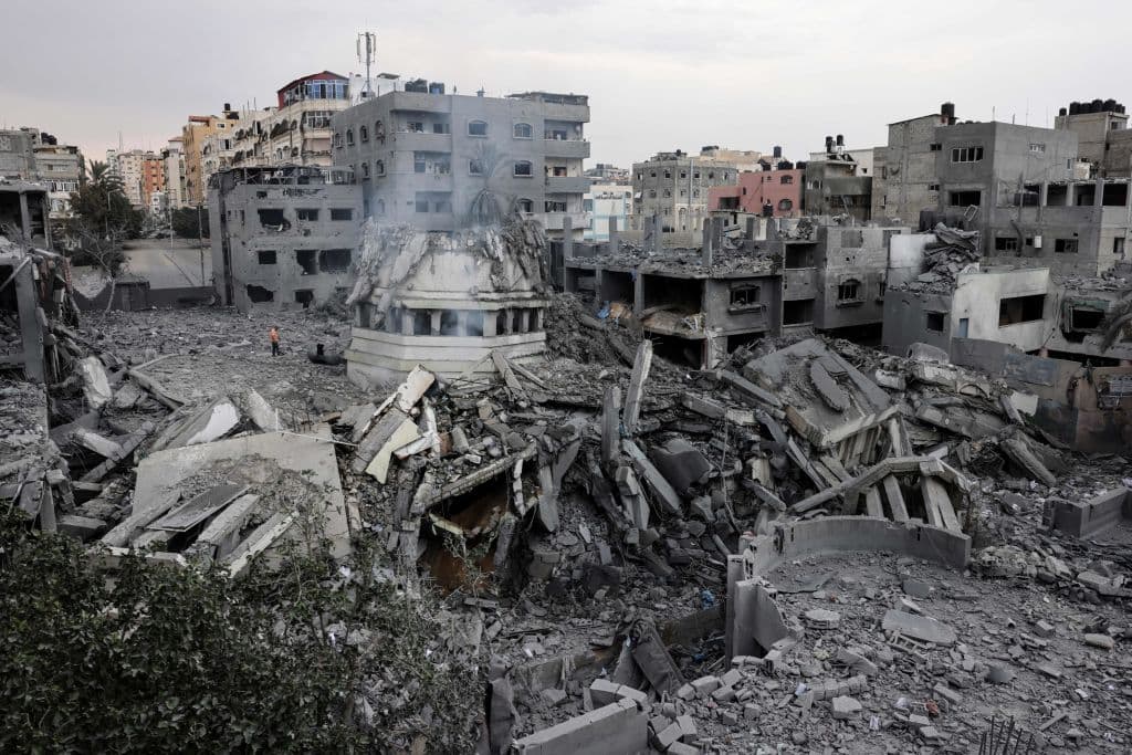 Israelās Response to Hamas Militants Hiding in Mosque Left Only Rubble: IDF