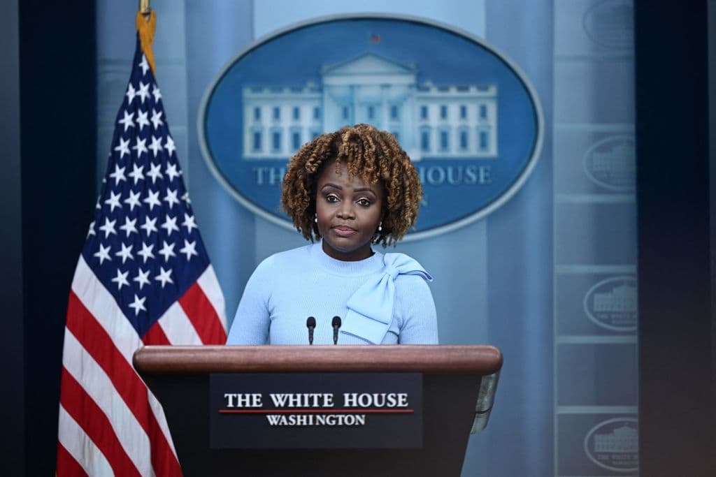 KJP Abruptly Ends Press Briefing Without Taking One Question When African Reporter Wonât Play by Her Rules