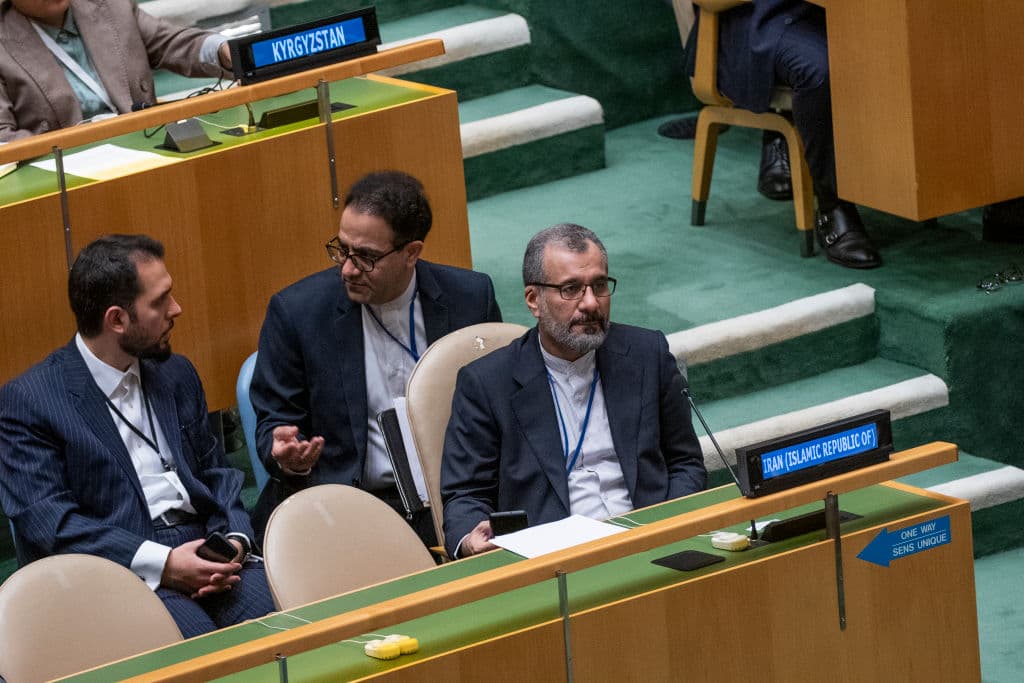 Iranian Official Warns That US āWonāt Be Spared From the Fireā in UN Speech
