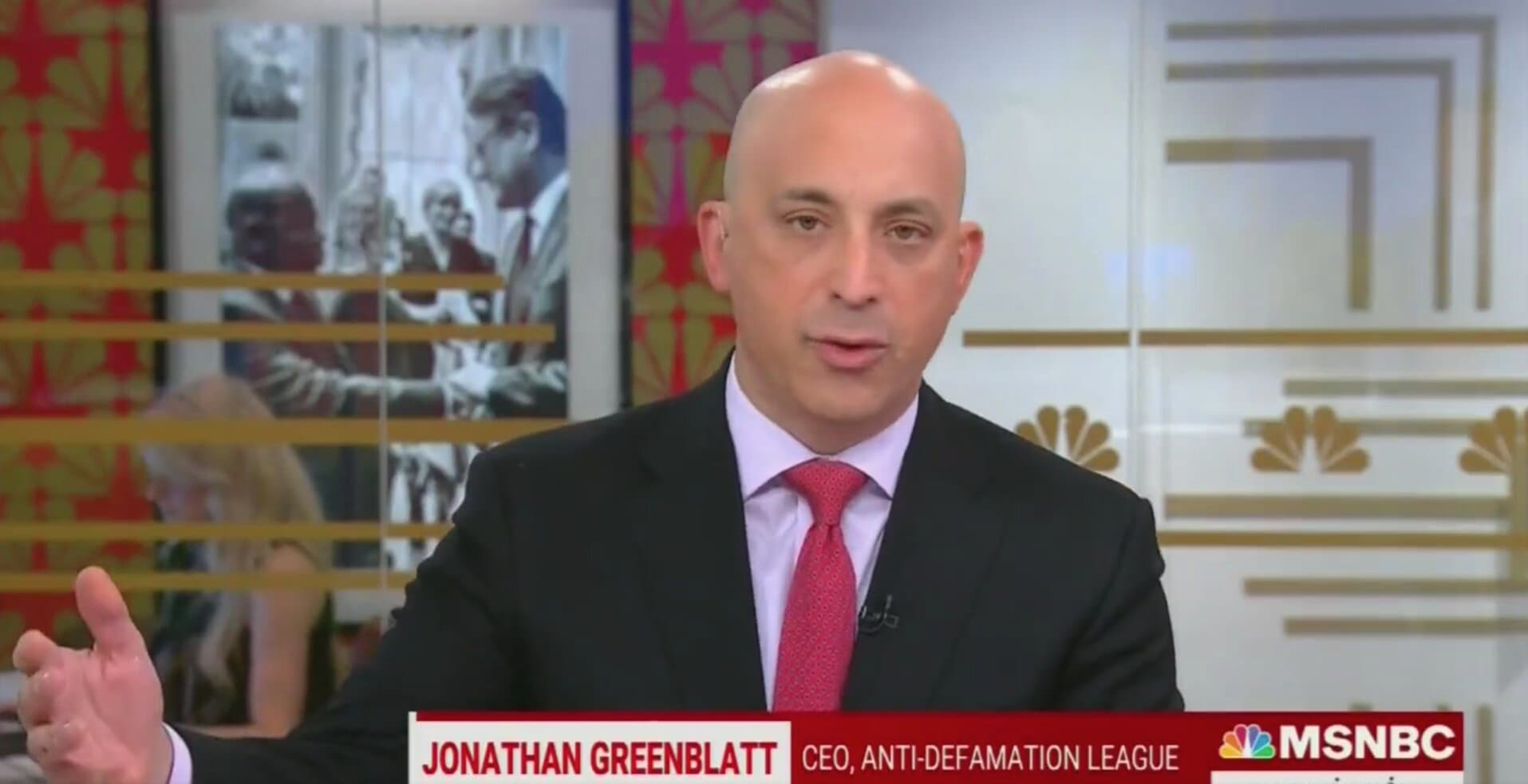 Anti-Defamation League CEO Goes on MSNBC to Call Out āPro-Hamas, Pro-Terrorā Demonstrations in the US