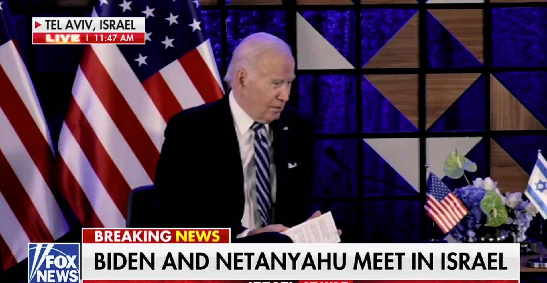 Biden Says It āAppearsā Israel Not Behind Gaza Blast Amid Shameful False Reporting