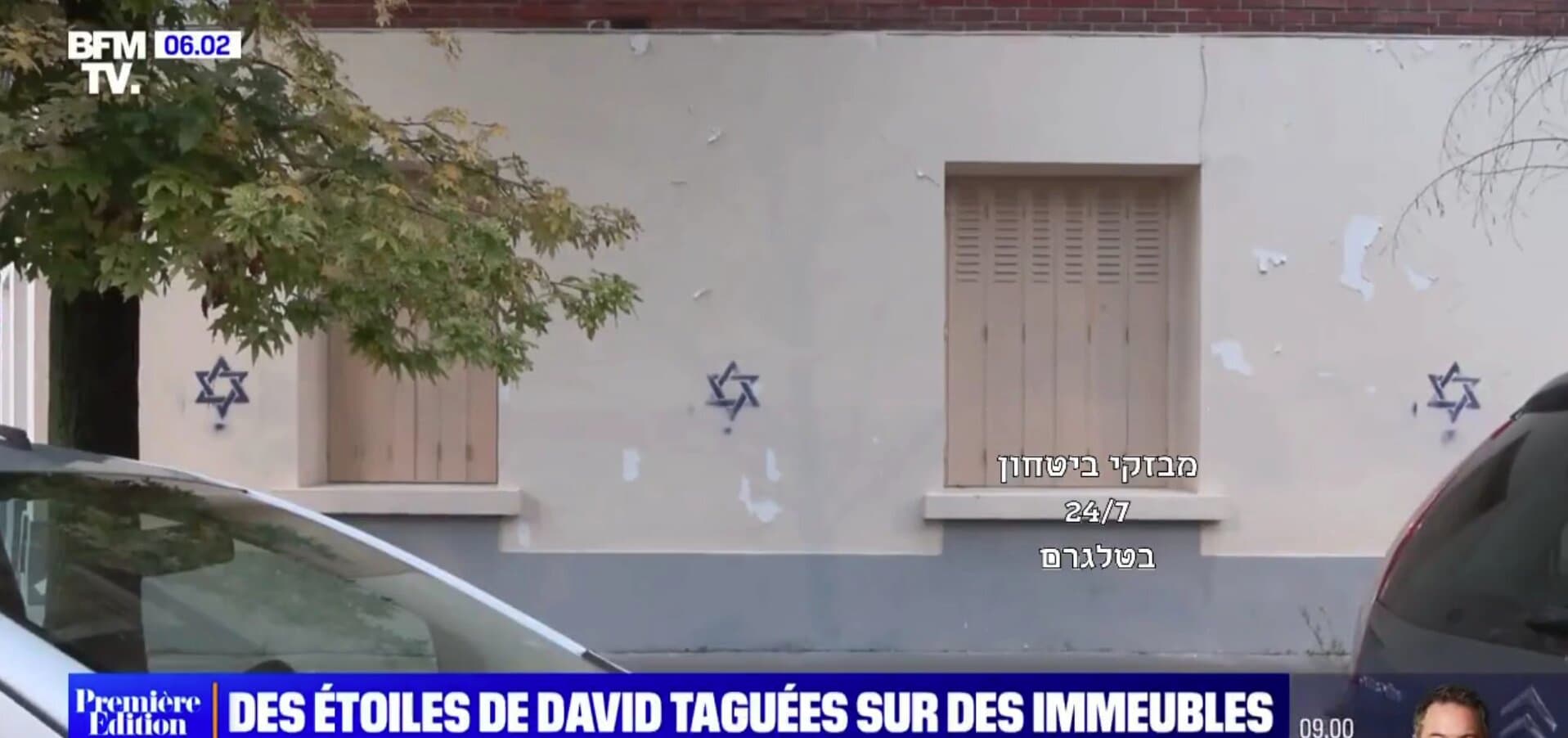 Jewish Homes in France Marked With Star of David Amid Rise in Antisemitism