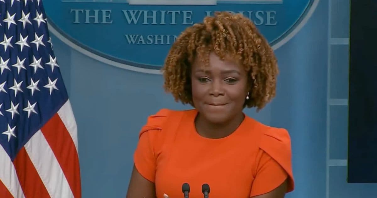 KJP’s Briefing Interrupted As Every Reporter’s Phone Goes Off at the Same Time