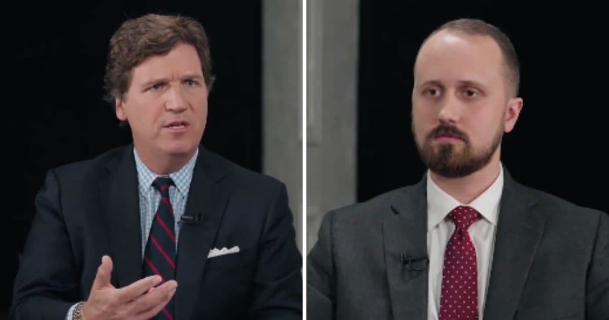 Tucker Interviews Man Convicted for Posting Clinton Meme, Mackey Responds to Hillary Criticism