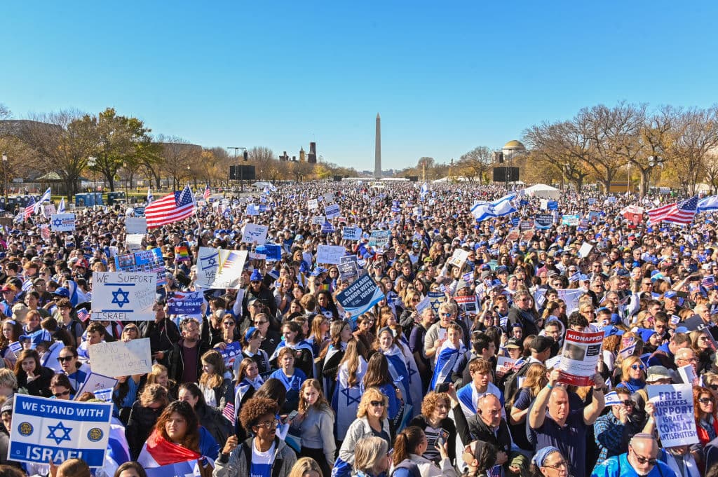 290K People Attend the âLargest Pro-Israel Rally in American Historyâ