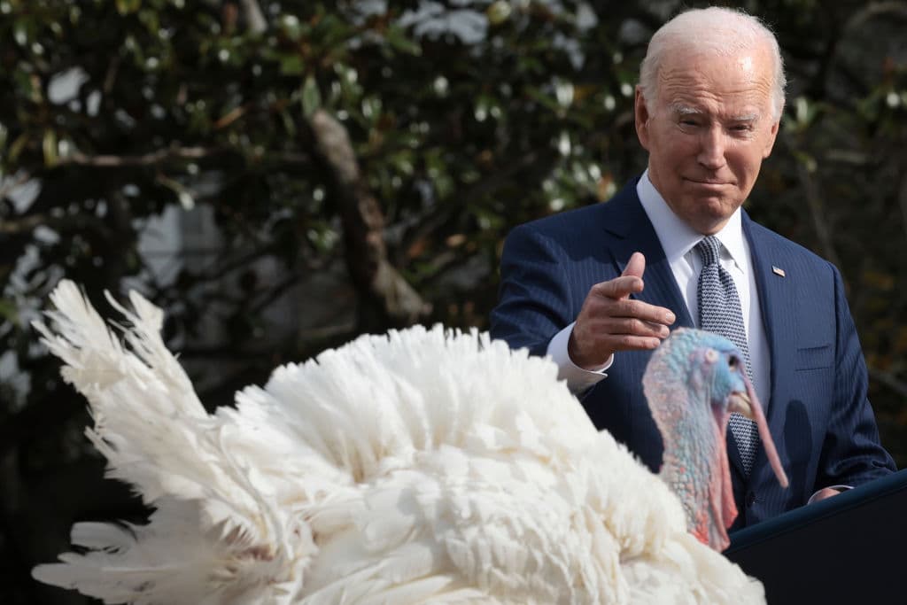 Biden Jokes About His Age As He Turns 81 at 76th White House Turkey Pardoning