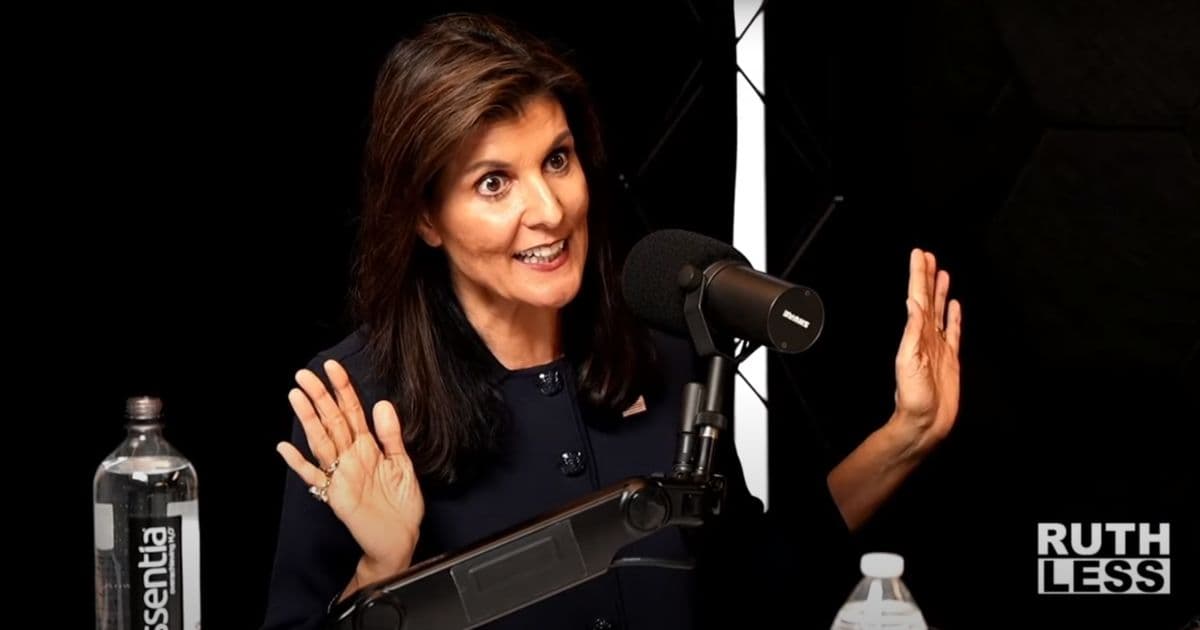 Nikki Haley Claims GOP Hopeful Has āGirl Problemā During Podcast Interview