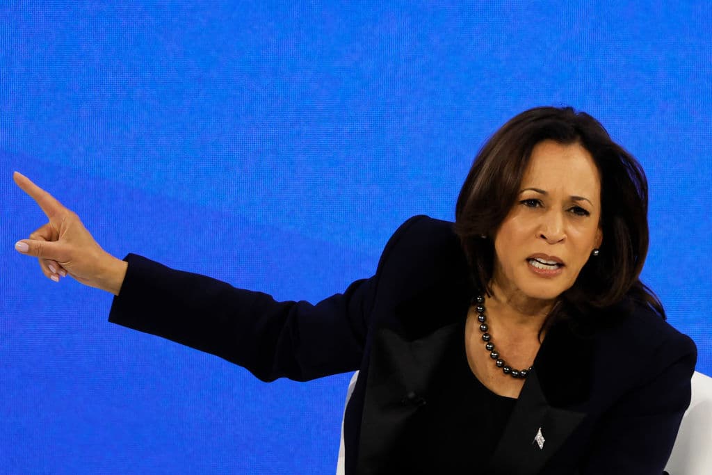 Harris Heckled by Pro-Palestinian Protester: ‘I’m Speaking Right Now’