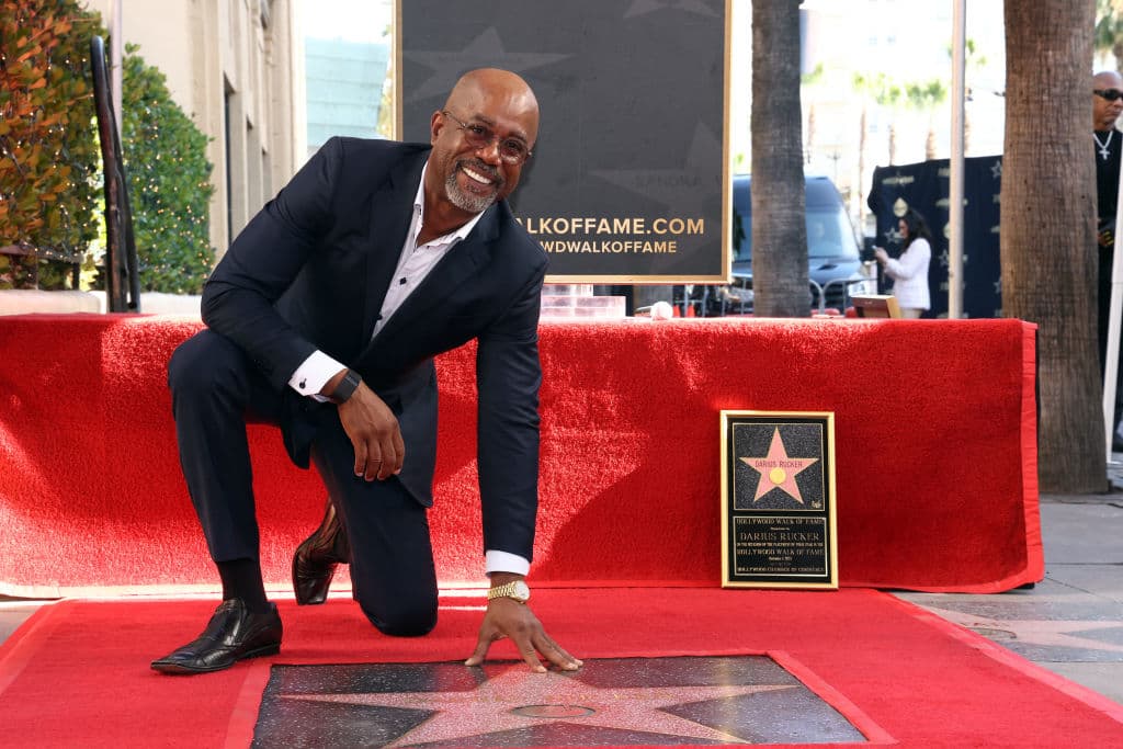 Darius Rucker Honored with Hollywood Walk of Fame Star
