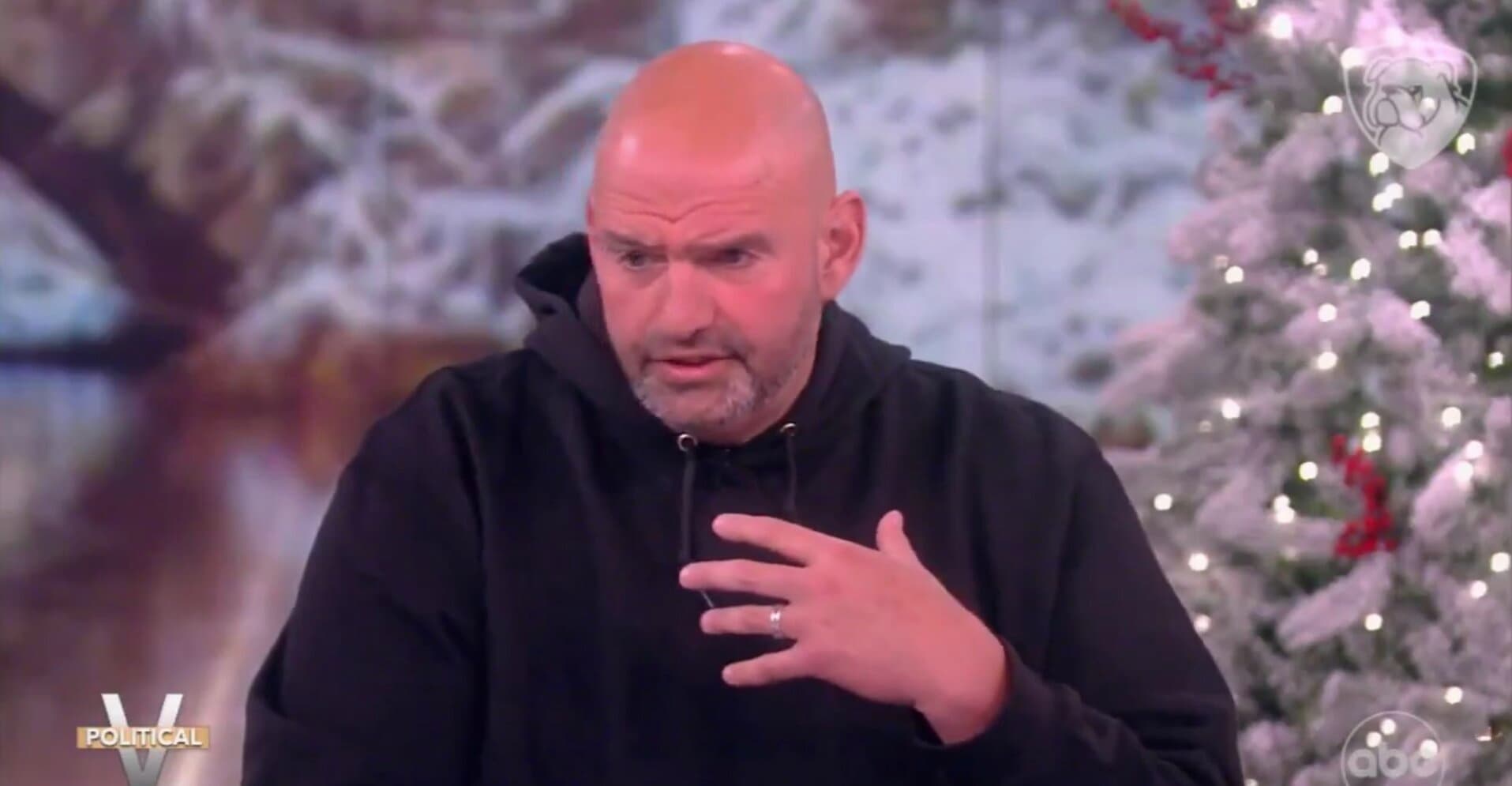 Fetterman Calls Fellow Dem Senator ‘More Sinister’ Than George Santos