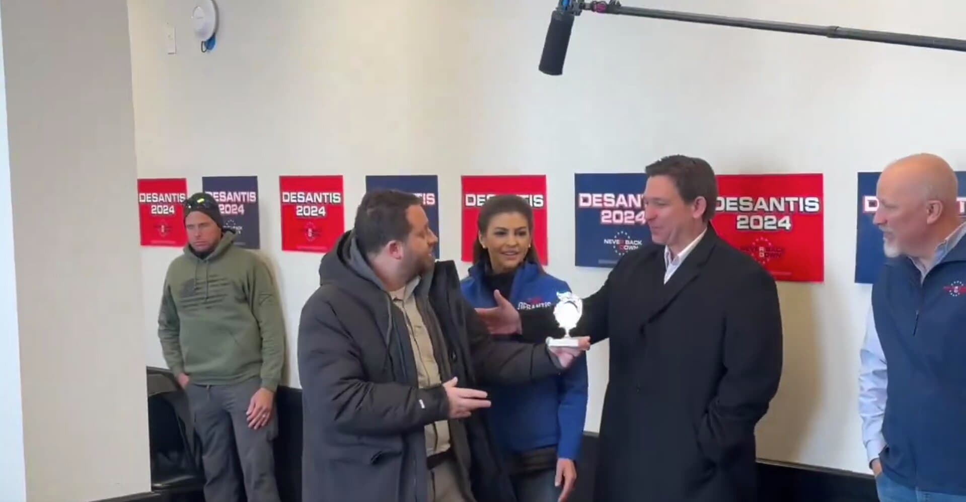 DeSantis Awarded a âParticipation Trophyâ Ahead of the Iowa Caucuses: âOur Little Snowflakeâ