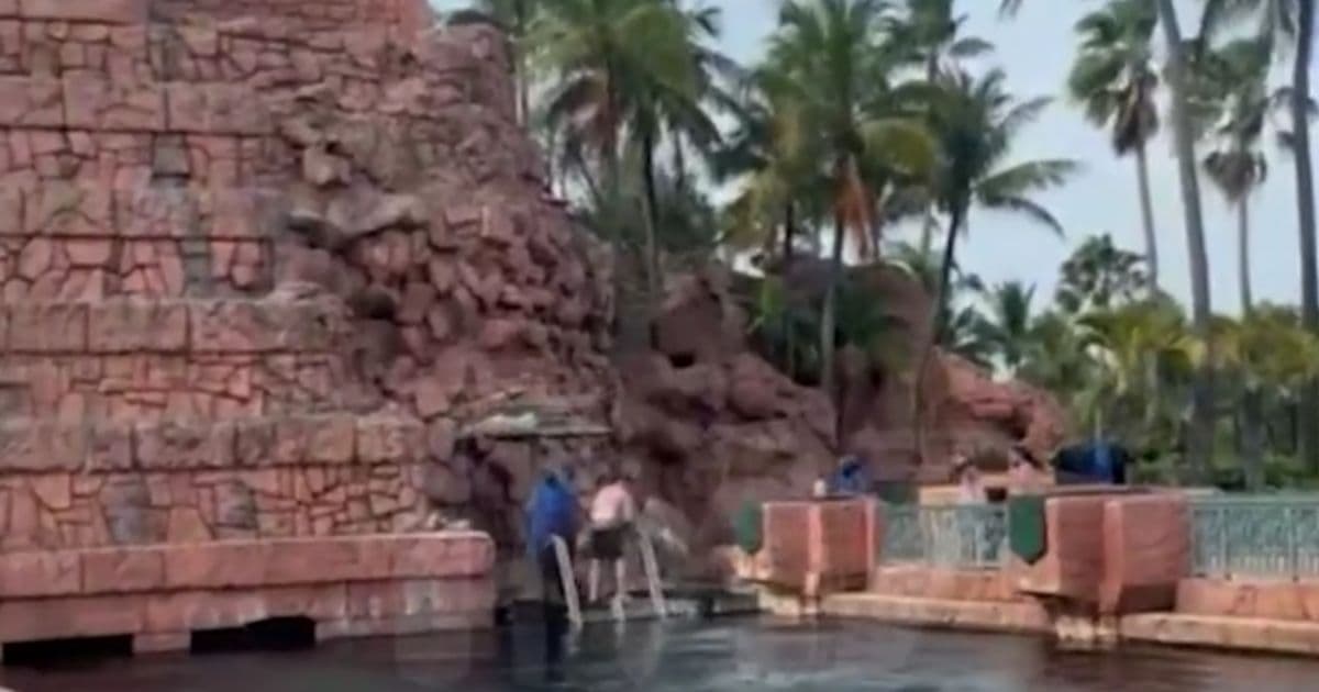 Family Filming Waterslide Hears Screams, Ends Up Recording Boy Being Attacked in Resort’s Shark Tank