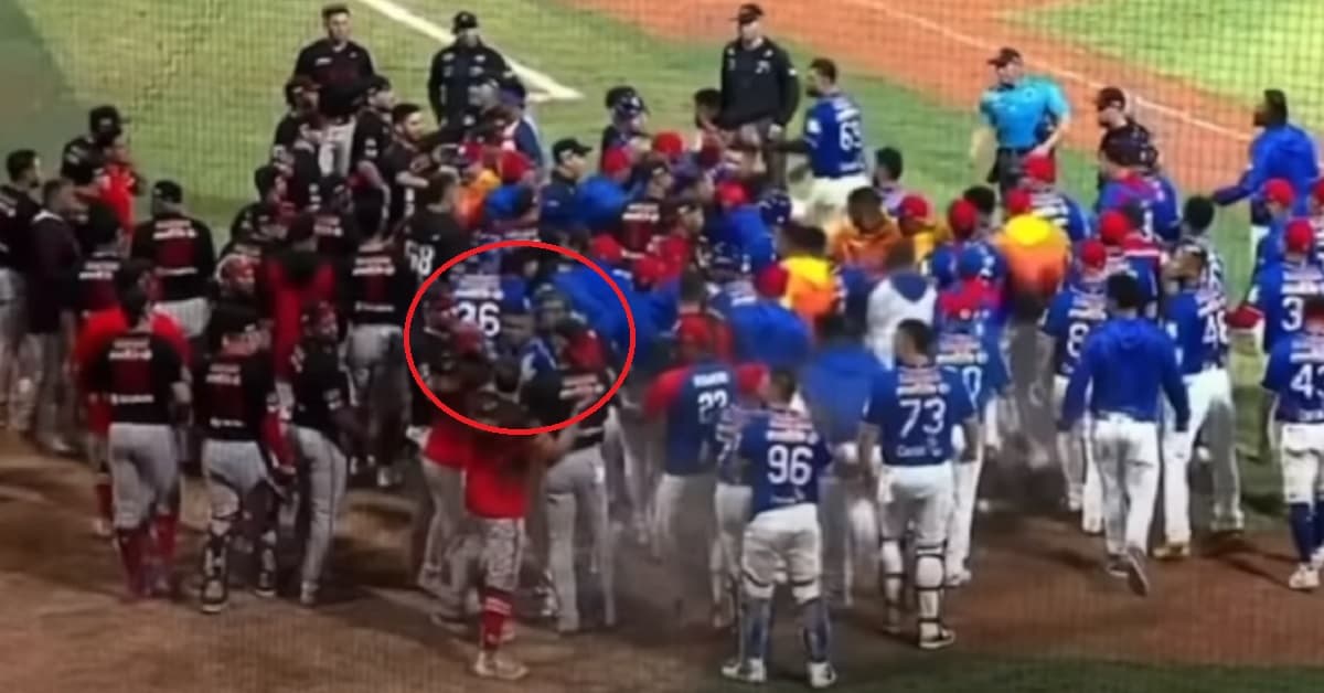 Former Dodger Slugged as Baseball Diamond Devolves Into an All-Out Brawl