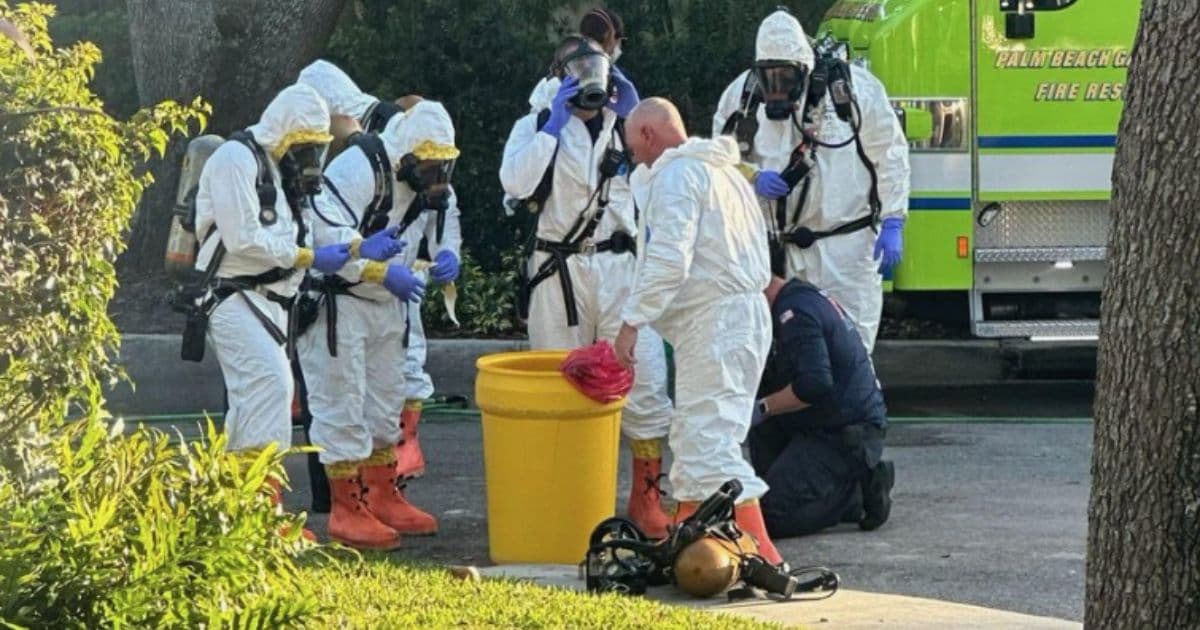 Hazmat Team Seen at Donald Trump Jr.’s House After He Receives Ominous Letter