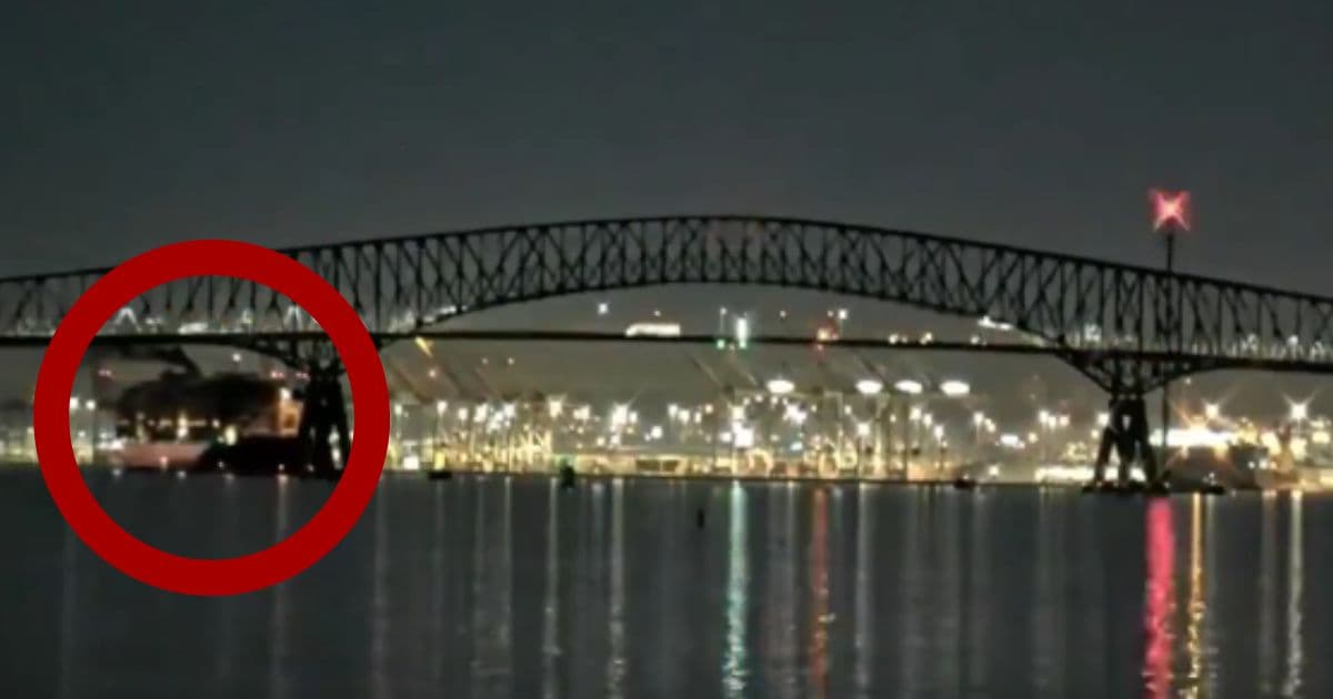 Footage: Ship Behaved Erratically Just Before Slamming Into Baltimore Bridge