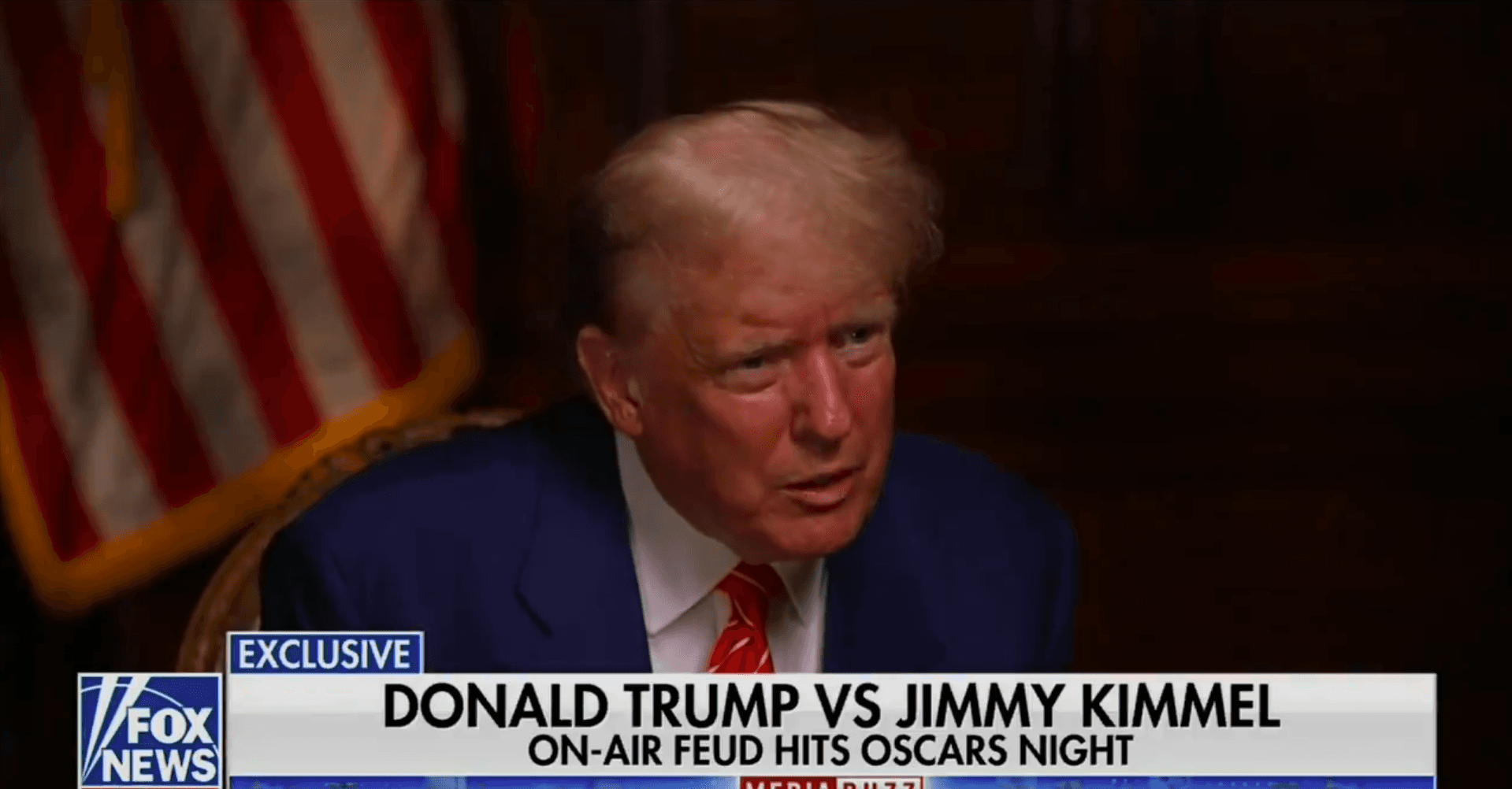 Trump Mocks Kimmel for Reading His Attack at the Oscars: âEven Dumber Than I Thoughtâ