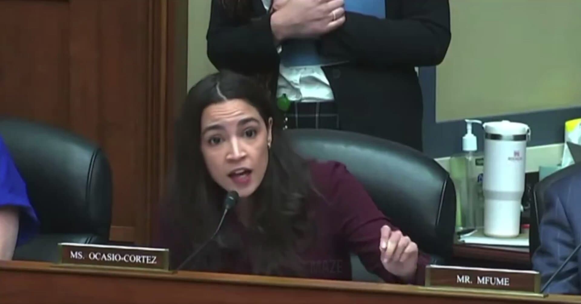 Watch: AOC Has âMental Breakdownâ When Witness Testifies Biden Committed a Crime