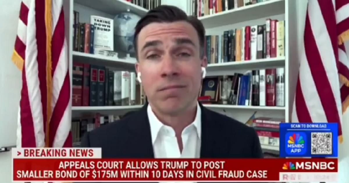 MSNBC Leftist Melts Down After Learning of Trumpās Big Court Win: āI Donāt Even Know What to Doā