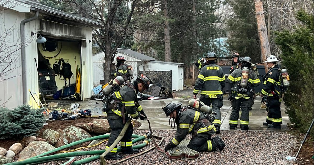 Homeowners Flee as EV in Garage Catches Fire, Then a Sound âLike an Aircraft Had Crashedâ