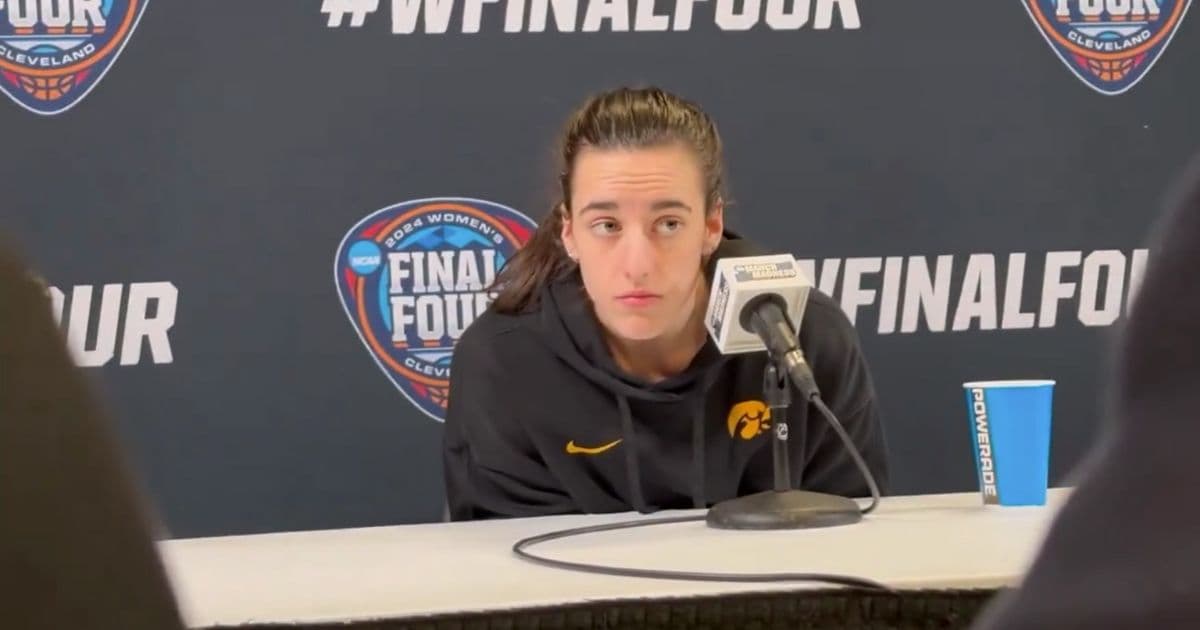 Watch: Loud Forklift Disrupts Caitlin Clarkâs Presser Day Before Big UConn Matchup