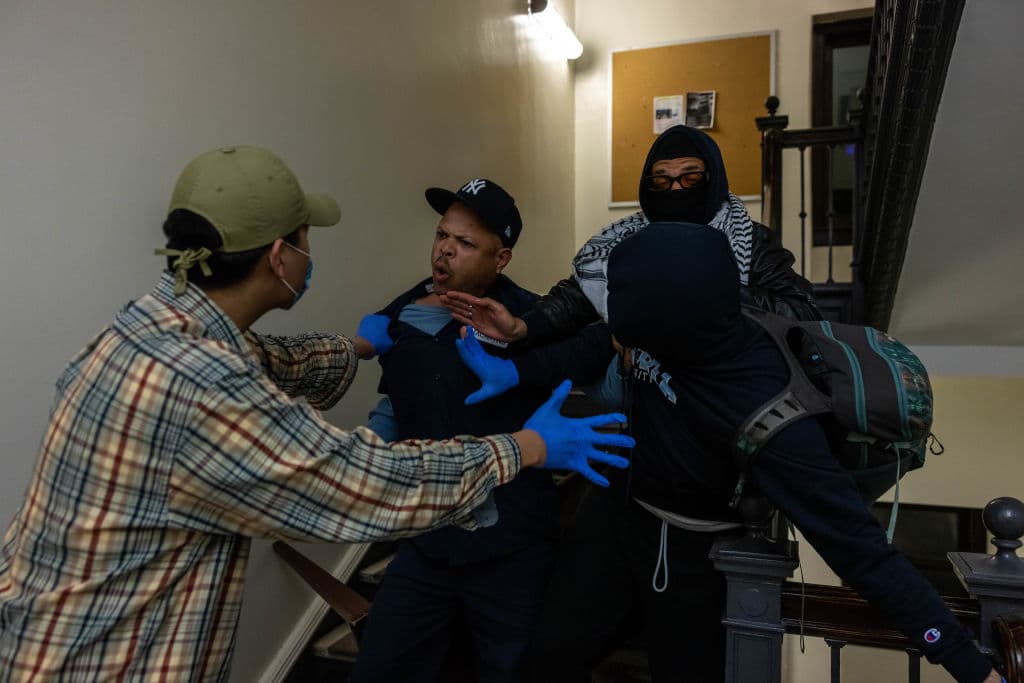 Protesters Take Over Building at Columbia University