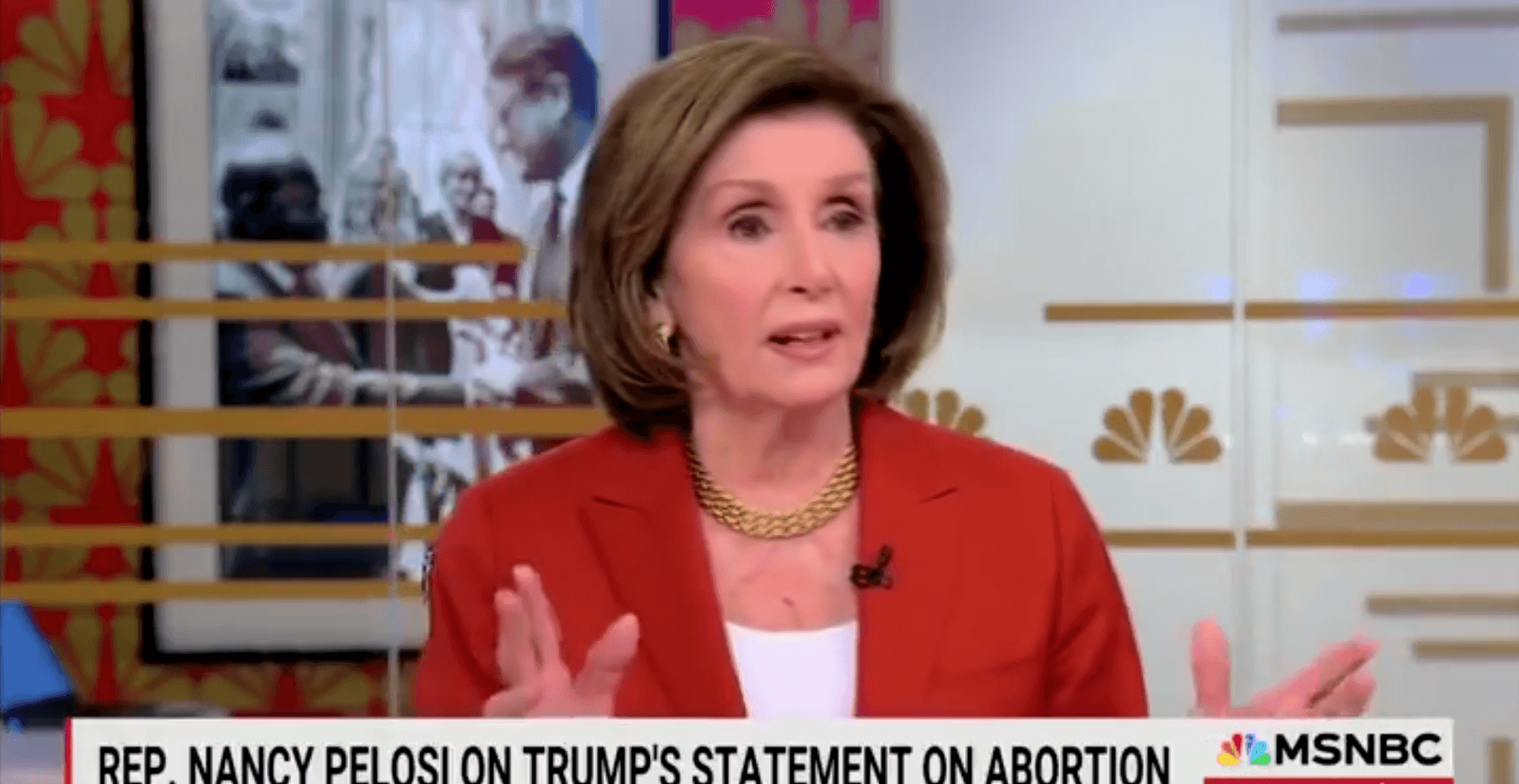 Pelosi Calls Trump ‘Stupid’ for Abortion Position