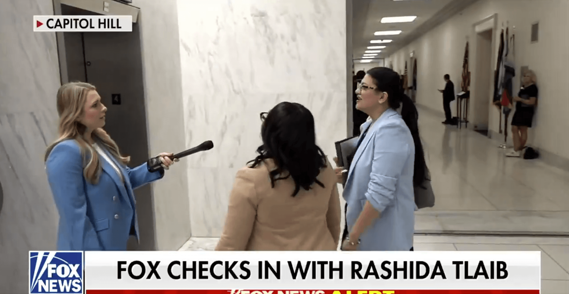 Tlaib Declines to Condemn âDeath to Americaâ Chants When Confronted by Fox Reporter: âI Donât Talk to Fox Newsâ