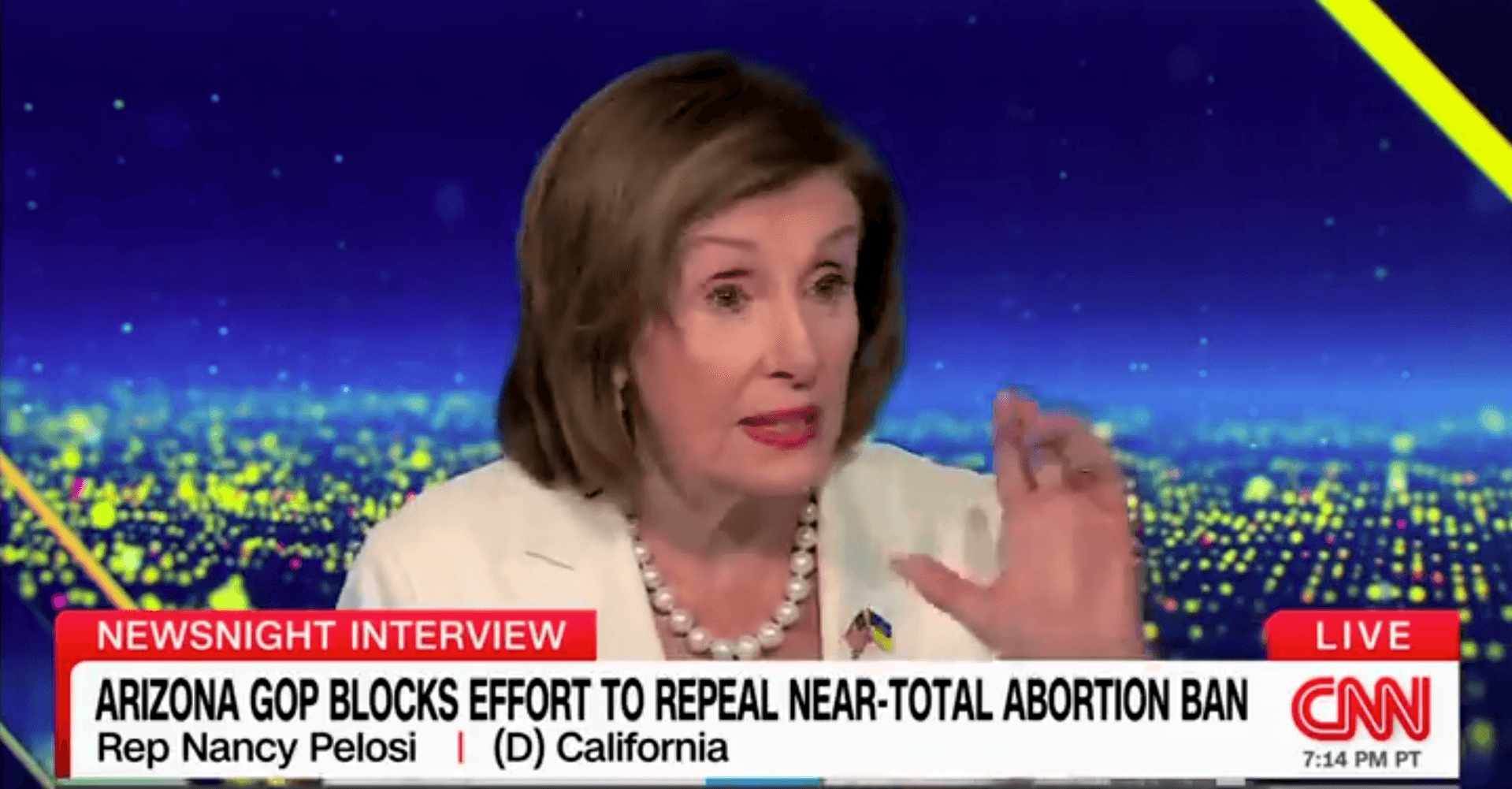 Pelosi Insists Trump Would Support a National Abortion Ban Despite His Stance: âI Donât Care What He Saysâ