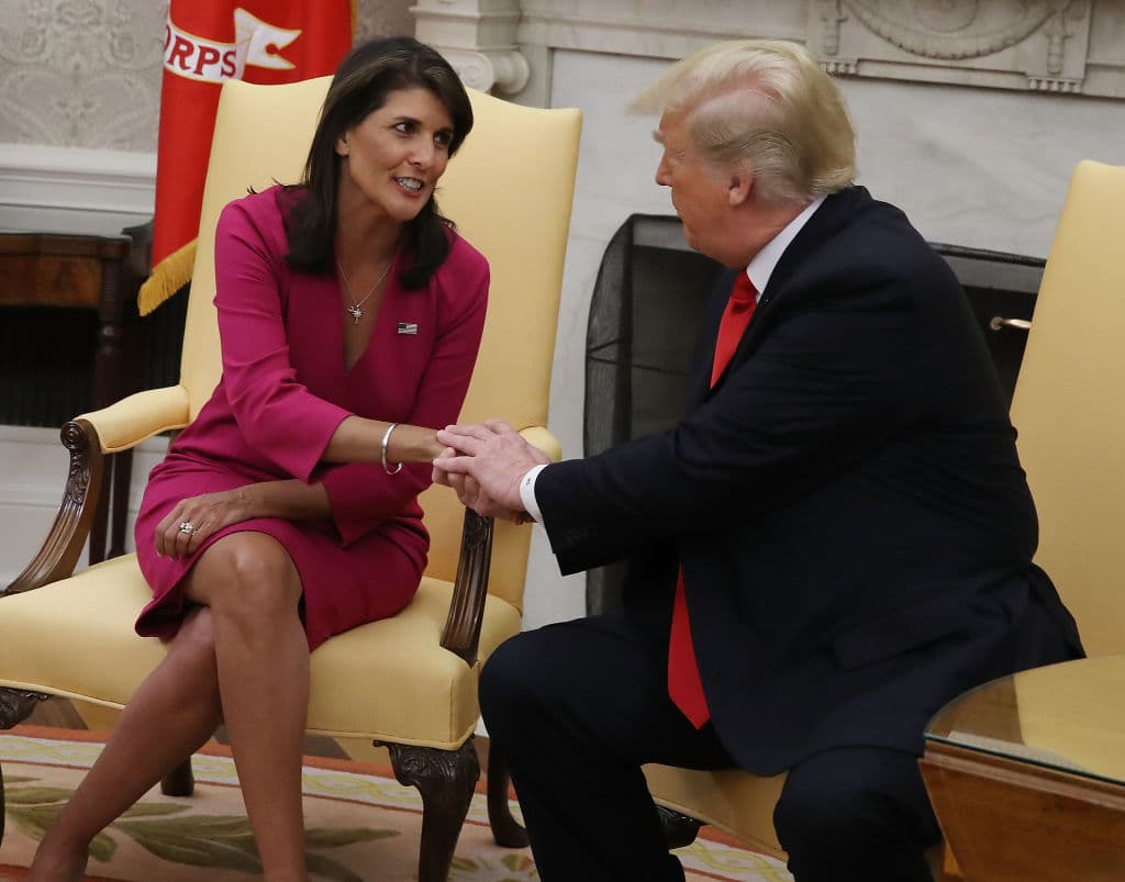 Trump Predicts Haley âWill Be on Our Teamâ: âSheâs a Very Capable Personâ