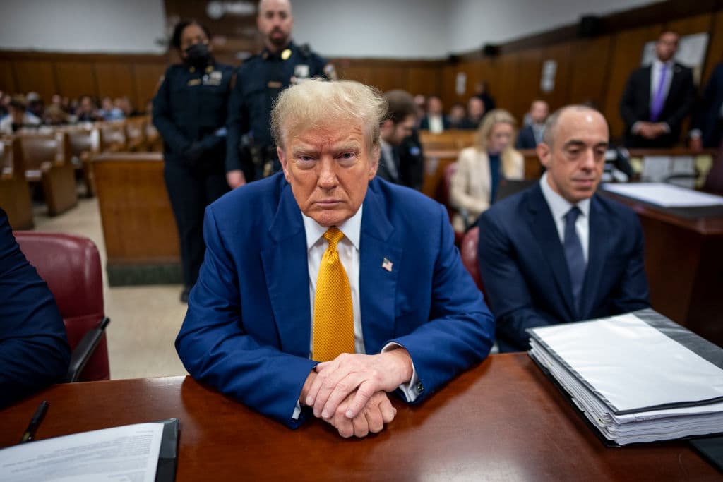 Trump Denies He Is Falling Asleep in Court: ‘I Simply Close My Beautiful Blue Eyes, Sometimes’