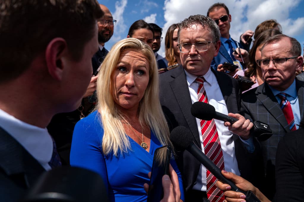 MTG Responds to Backlash to Heated Moment During House Hearing
