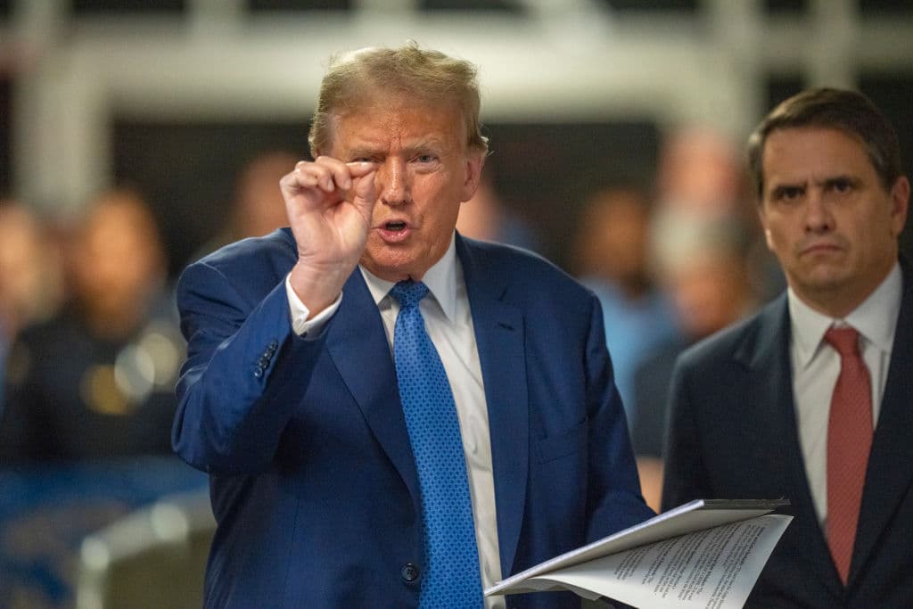 Trump Blasted for Sharing Ad With ‘The Creation of a Unified Reich’ Text — But There’s More to the Story
