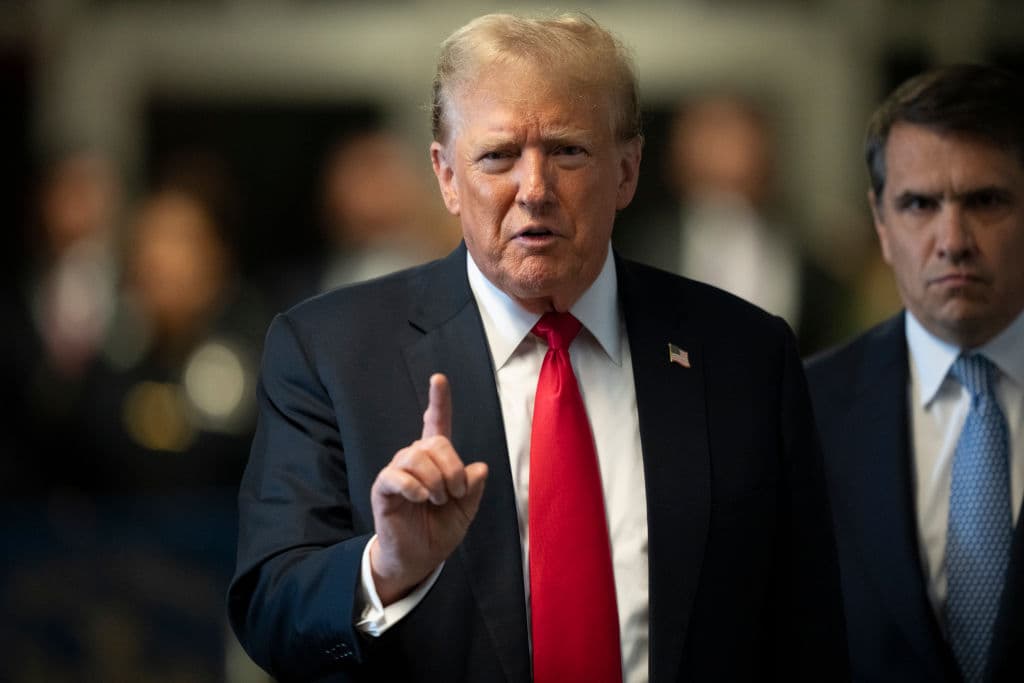 Trump Blasts Fox News Host for Pushing Back on Claim Hush Money Trial Is Directed by Biden: âHow Stupid!â