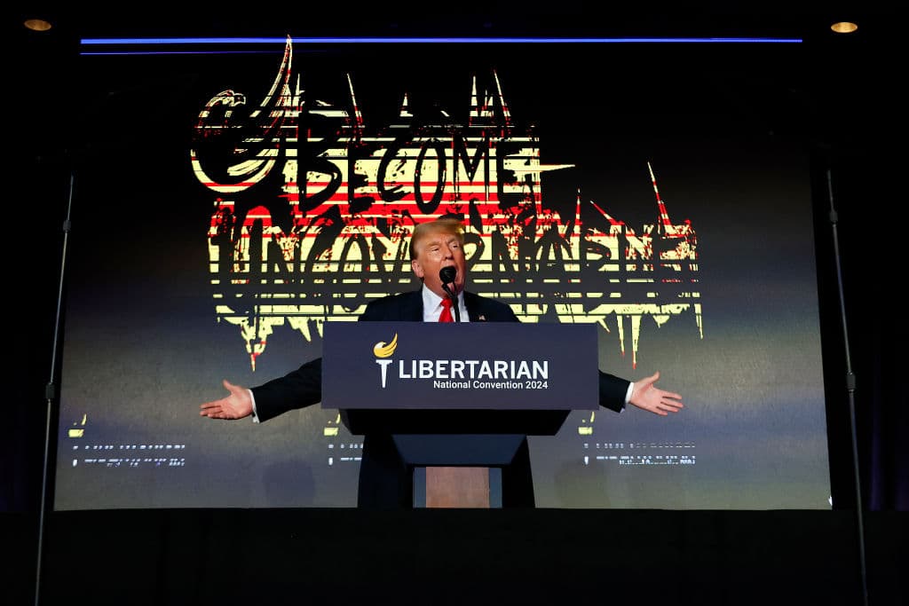 Trump Predicts He Will Win the ‘Majority of the Libertarian Votes’ After Getting Booed at Their Convention