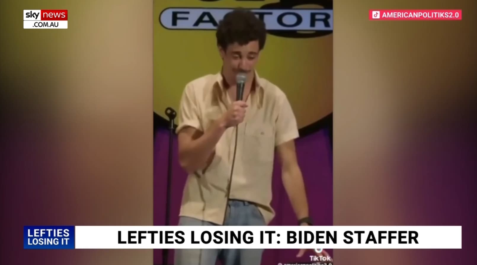 Video: Comedian Tells Biden Staffer ‘What a ’S*** Show of a Job You Have’ During Stand Up