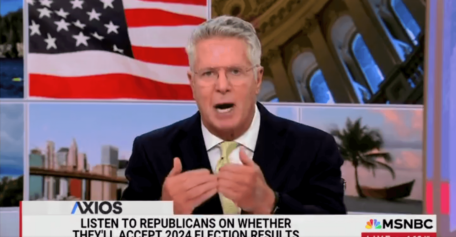 MSNBC Guest Claims Voting for the GOP Is âVoting for the End of Democracyâ